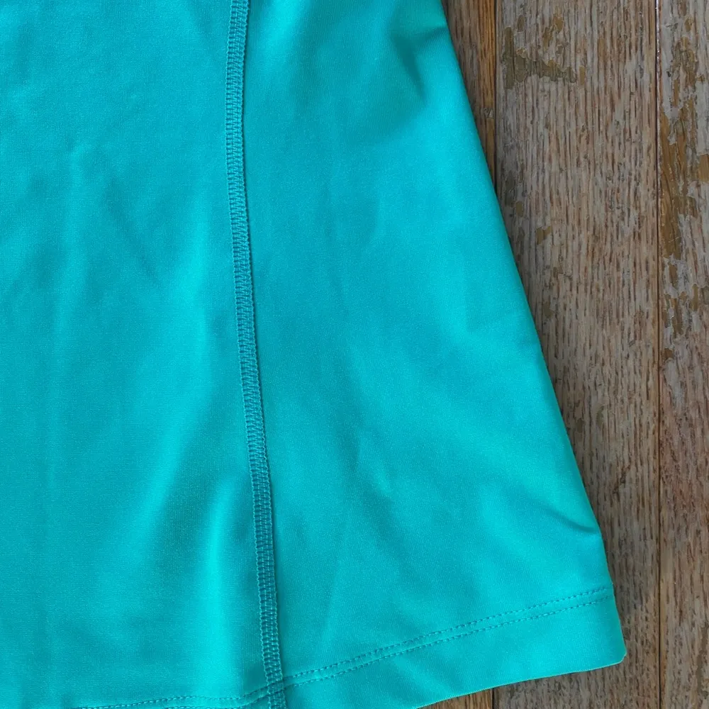 teal and gray racerback Nike athletic workout top - Image 6