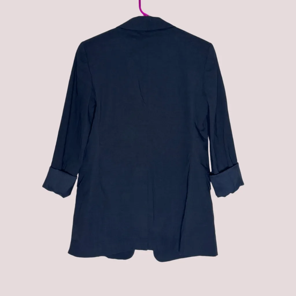 NWT Theory Women's Rolled Sleeve Shawl Jacket - 0 - Image 5