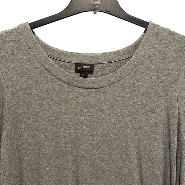 J. Jill Womens Wearever‎ Collection Heather Long Sleeve T - Image 2