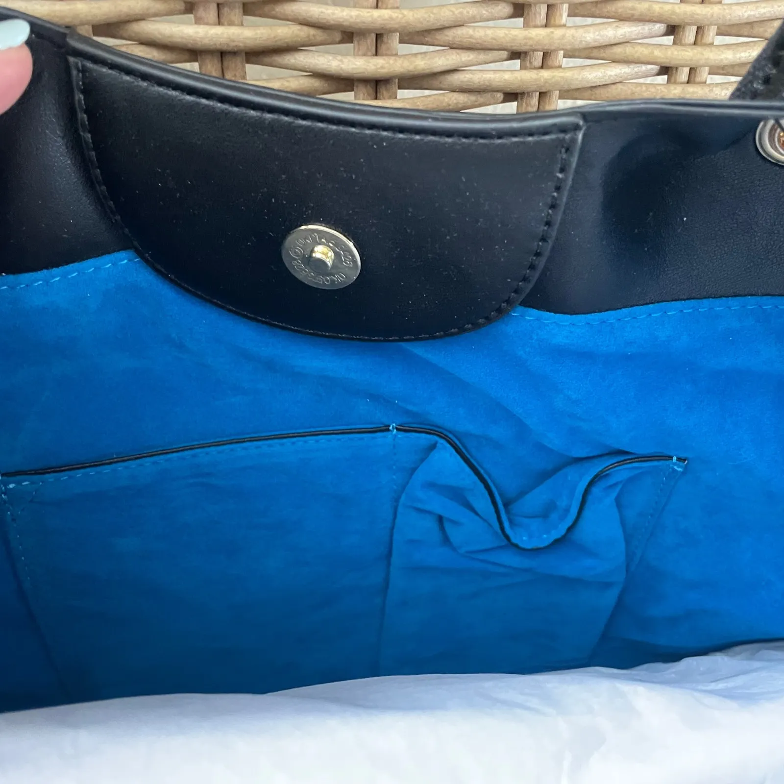 GUNAS New York Ruth Tote Black Canvas Vegan Bag – SOLD OUT ONLINE - Image 6