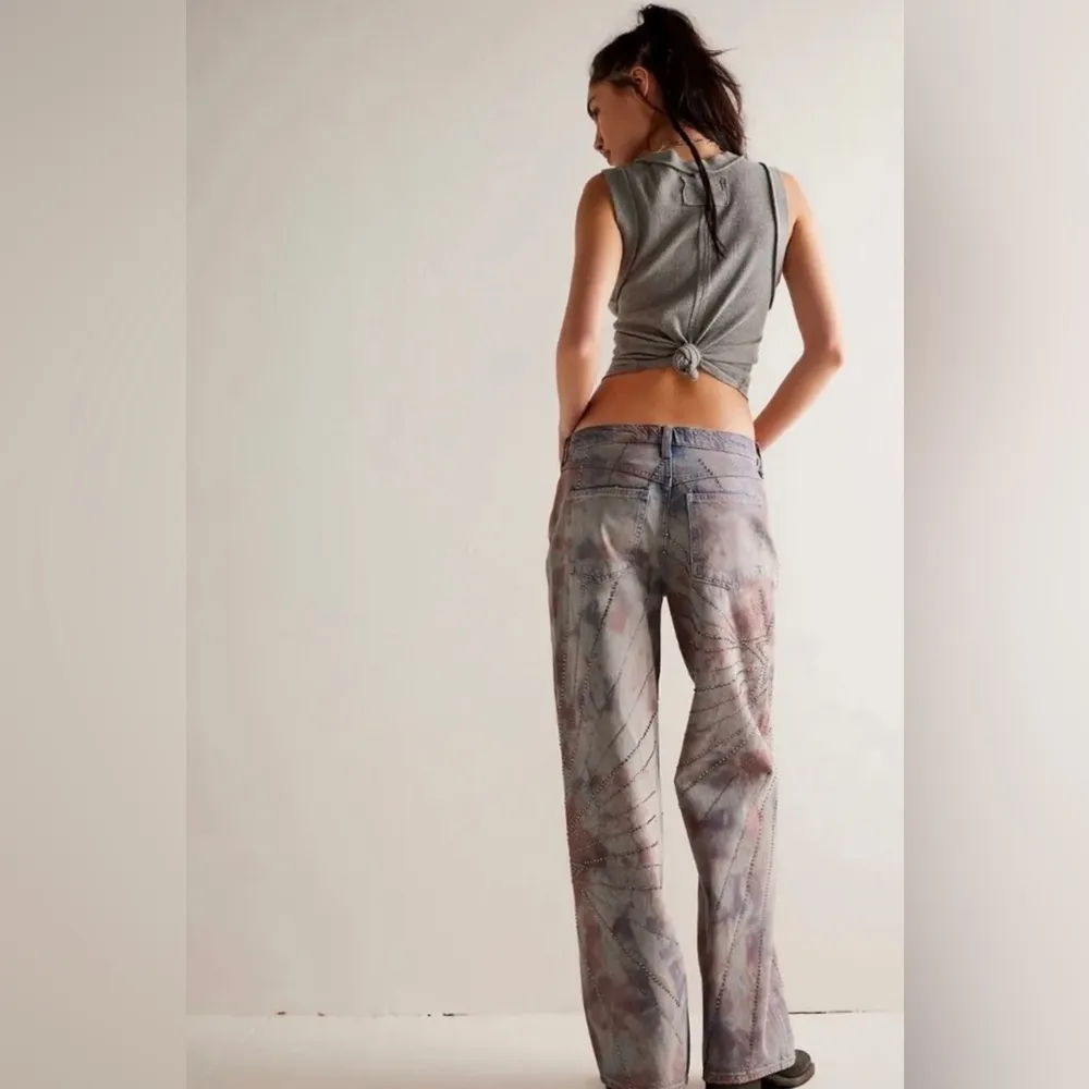 NWT Free People   Aurora Mid Rise Flare Size 26 ..Retail $248 - Image 2