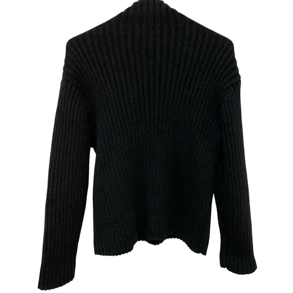 Steve Madden Black Ribbed Turtleneck Sweater - Image 7