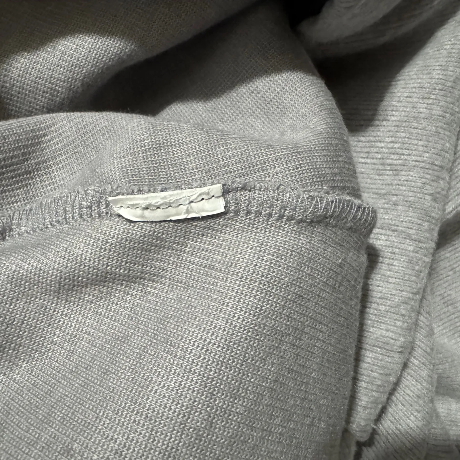 ZARA Midi Pencil Skirt Grey Ribbed Knit Stretch Elastic Waist Women Size M - Image 11