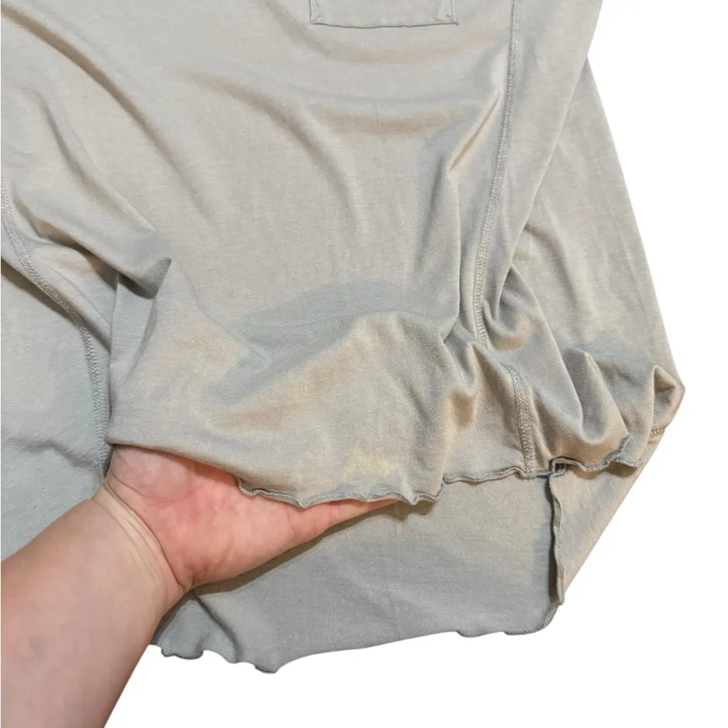 Sundance Light Gray Relaxed Fit Slouchy Top Sz S minimalist chic - Image 8