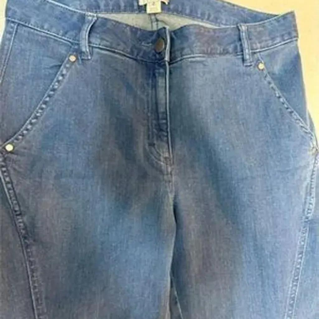 Per Se by Carlisle Classic medium wash straight leg jeans size 4 - Image 13