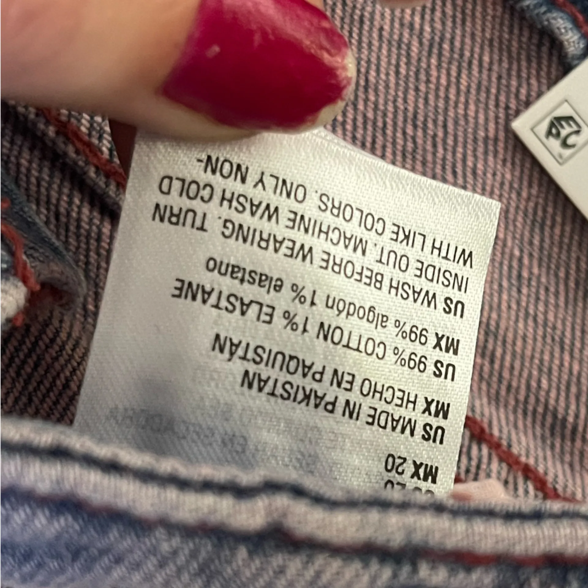 New Epic Threads purple acid washed Wide - Image 3