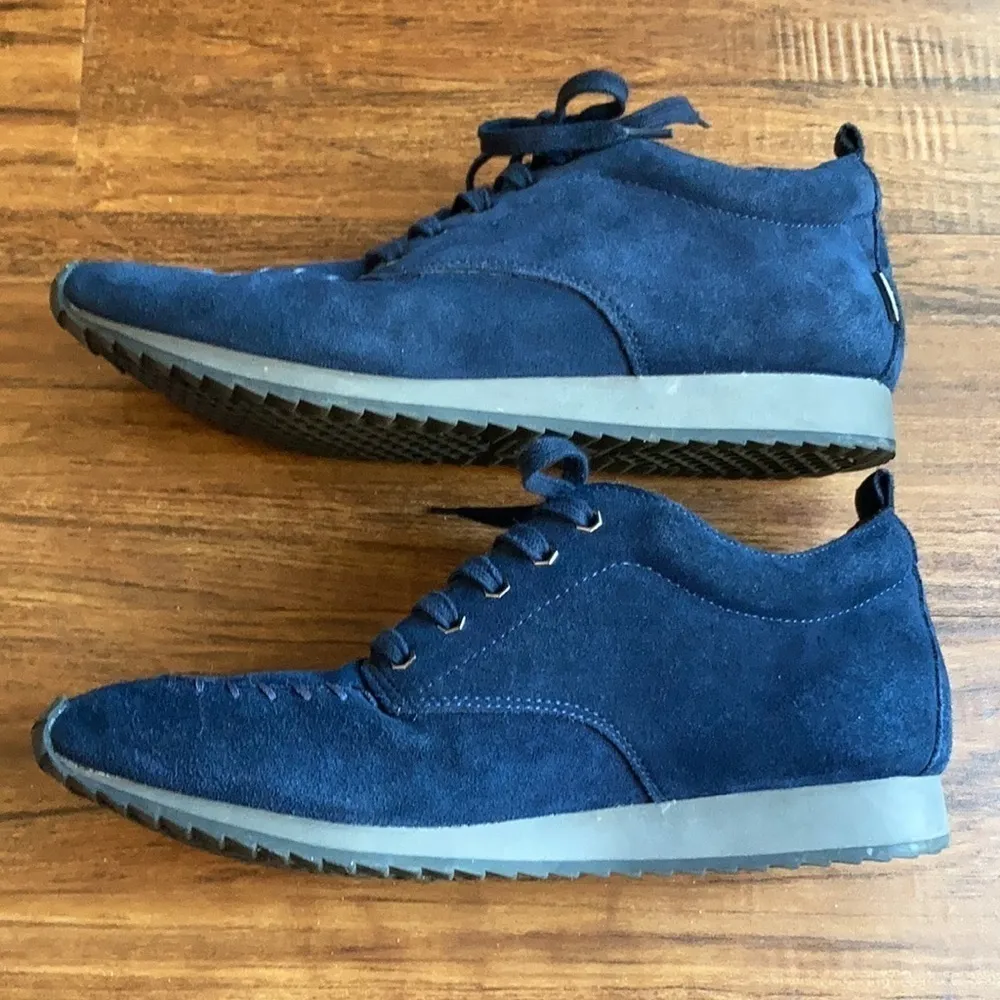 Aerosoles Panoramic blue‎ suede sneakers size 10.5 - Image 5