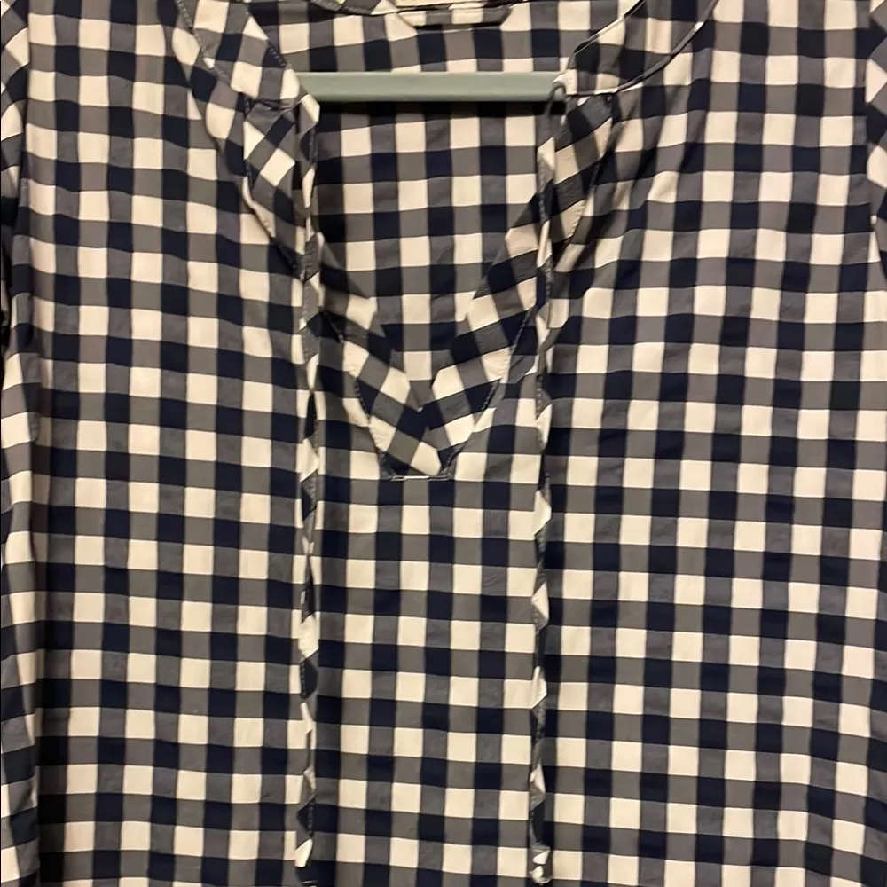 Vineyard vines performance blue and White Checkered Dress - Image 5