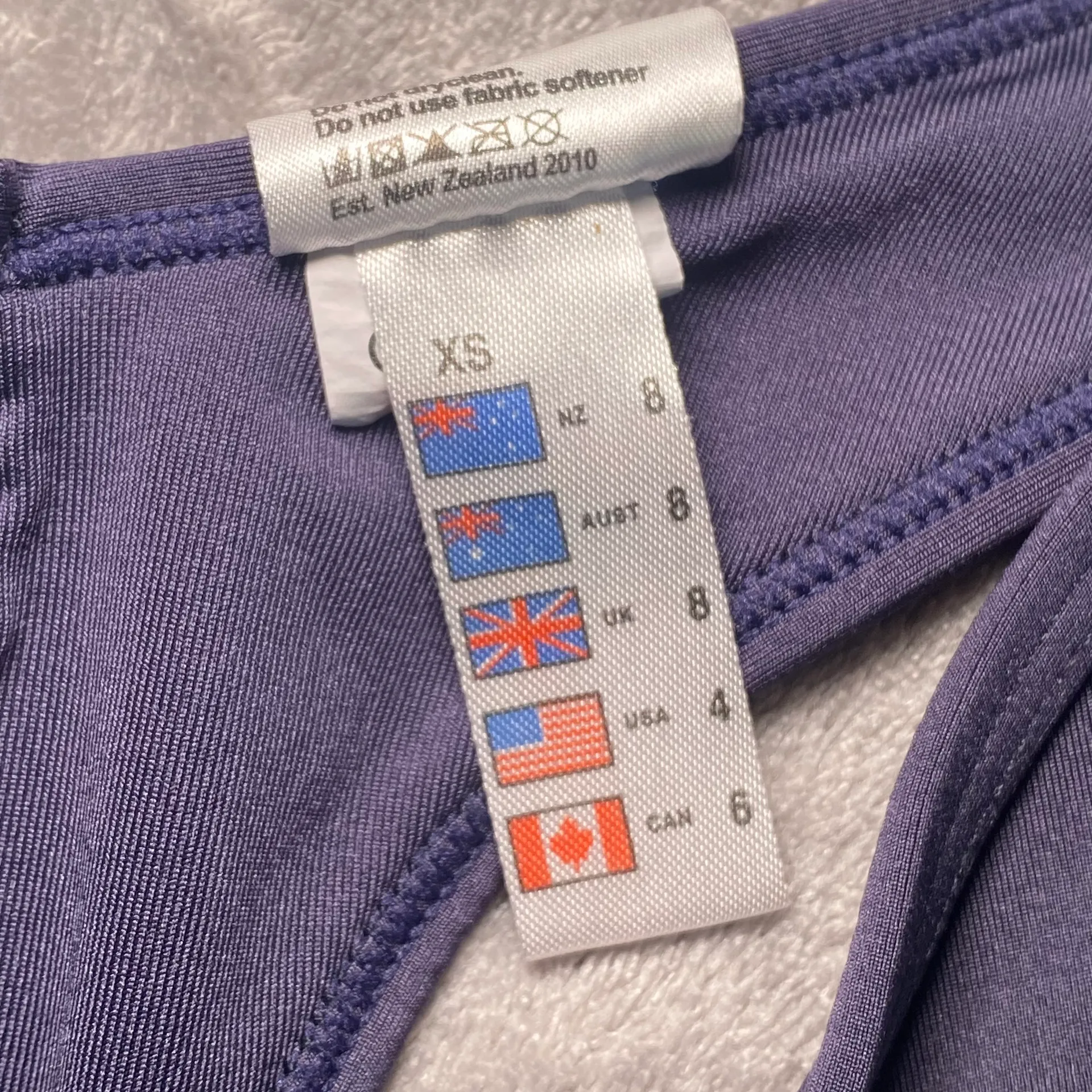 Swimsuit Set Blue Size XS - Image 3