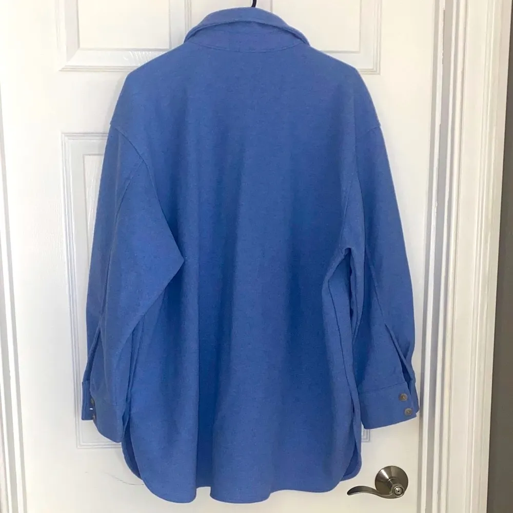 H&M Sky Blue Utility Jacket - Image 6