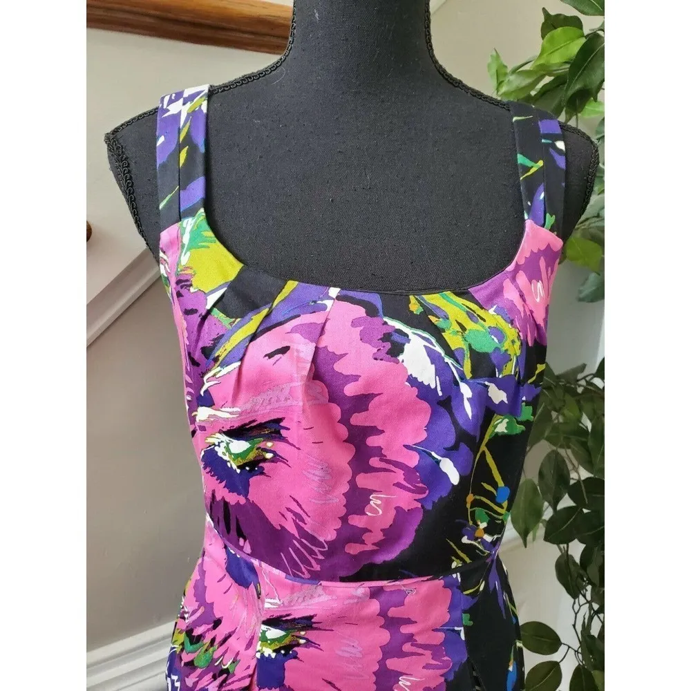 Lanebryant  Floral Cotton Sleeveless  Dress - Image 5