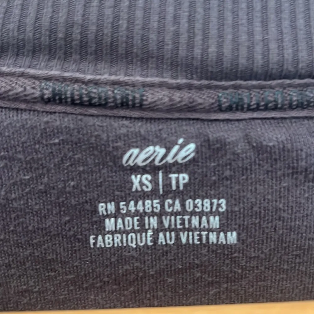 Aerie Cozy Good Vibes Inside Out Sweatshirt | Extra Small Oversized Fit - Image 4