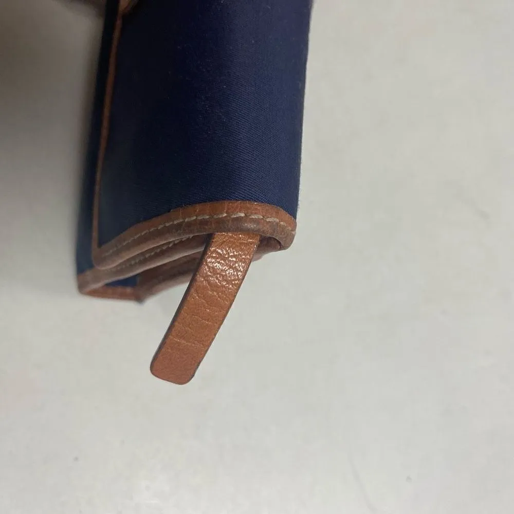 KATE SPADE Women’s Wallet P091 Blue Tan Yellow 4X7.5 With Checkbook Holder - Image 3