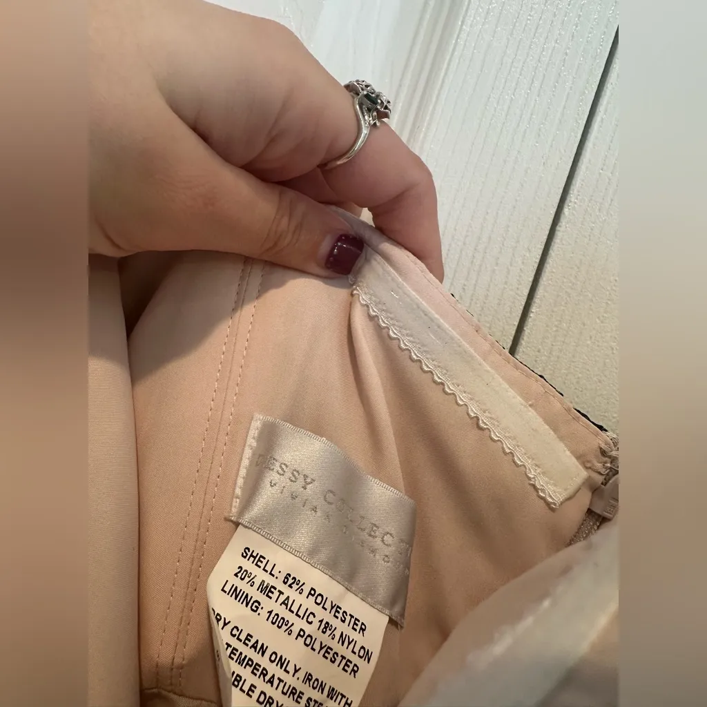 Dessy Collection Floral Brocade High - Image 6