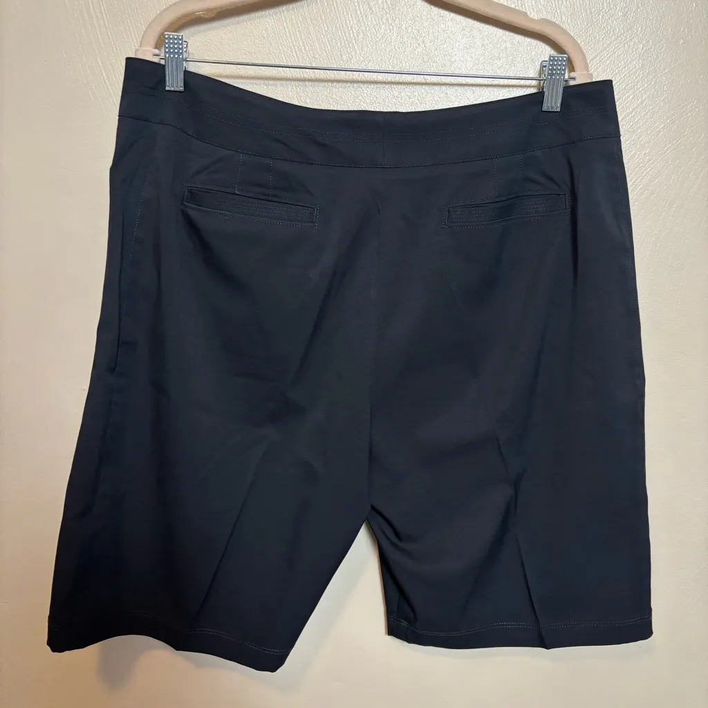 Tail Womens Shorts Bermuda Golf Front Pocket Polyester Spandex Size‎ 16 Black - Image 4
