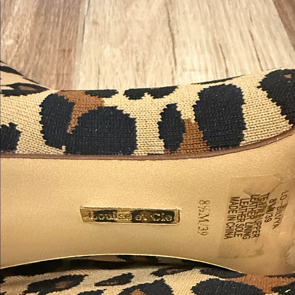 Louise et Cie Leopard Print Ankle Booties - Image 6