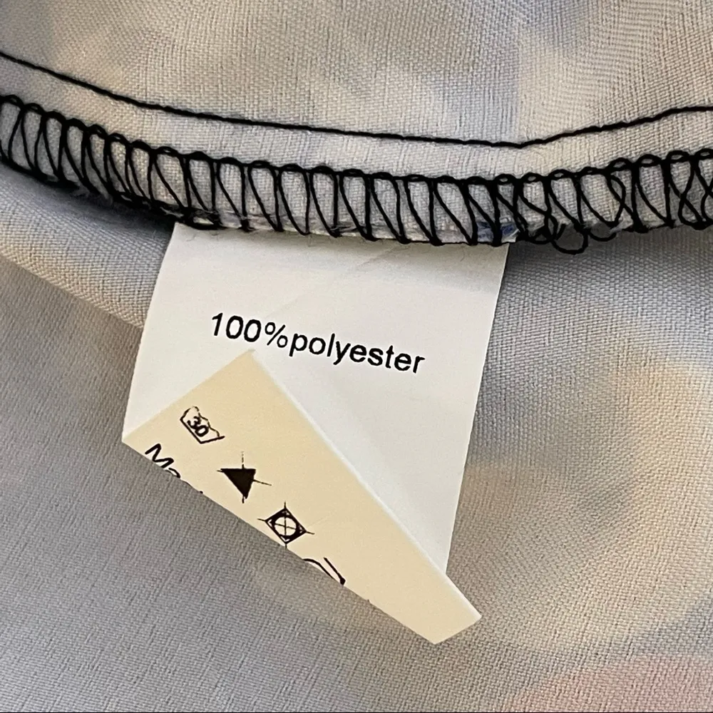 Allegra K Women Stand Collar Zip Up Floral Print Bomber Jacket size M - Image 7