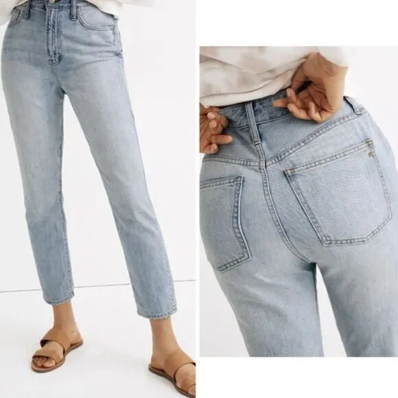 NEW Madewell The Curvy‎ Perfect Vintage Jean in Fitzgerald Wash, 26 - Image 3