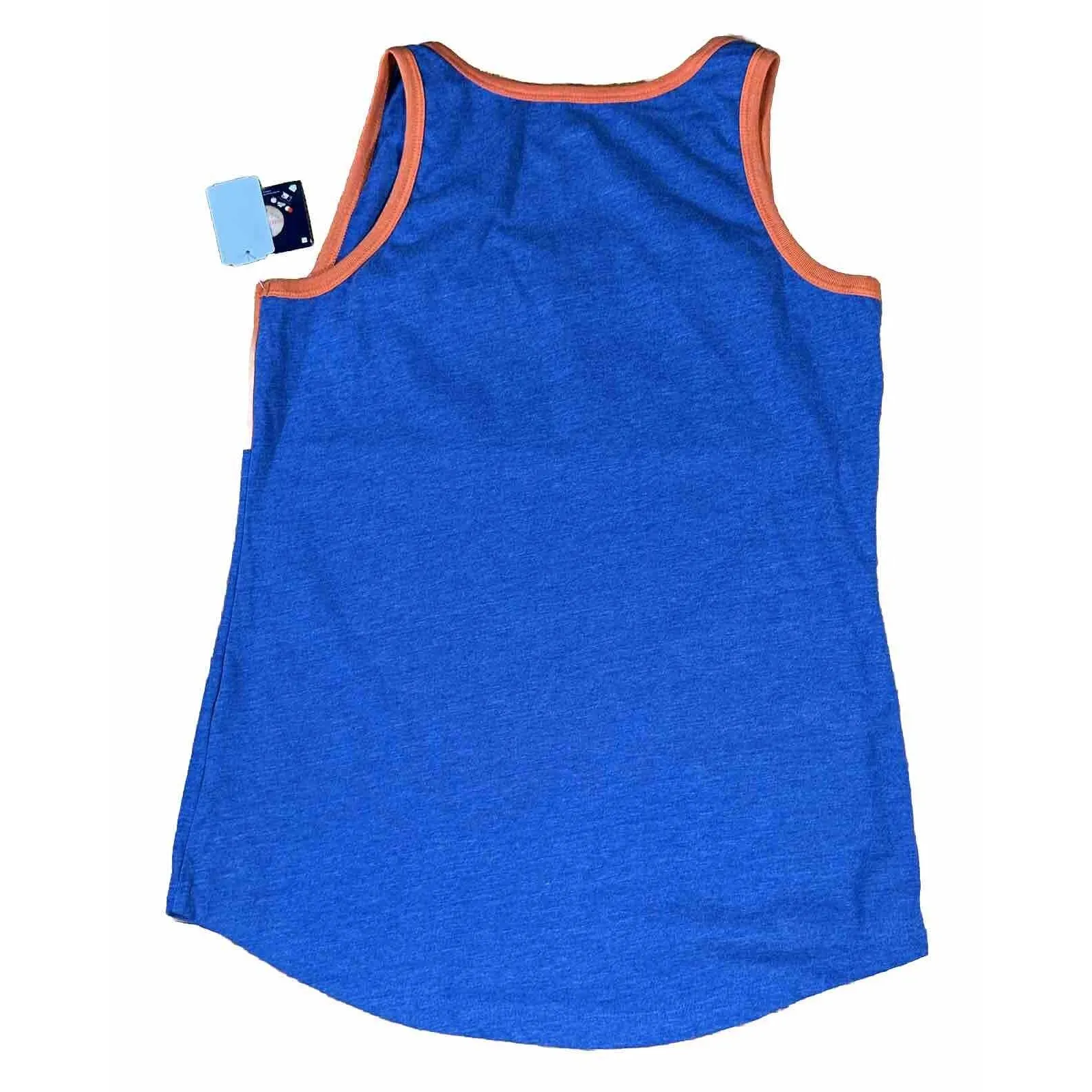 New York Mets Tank Top Shirt Womens Size S‎ Campus Lifestyle MLB Blue - Image 2