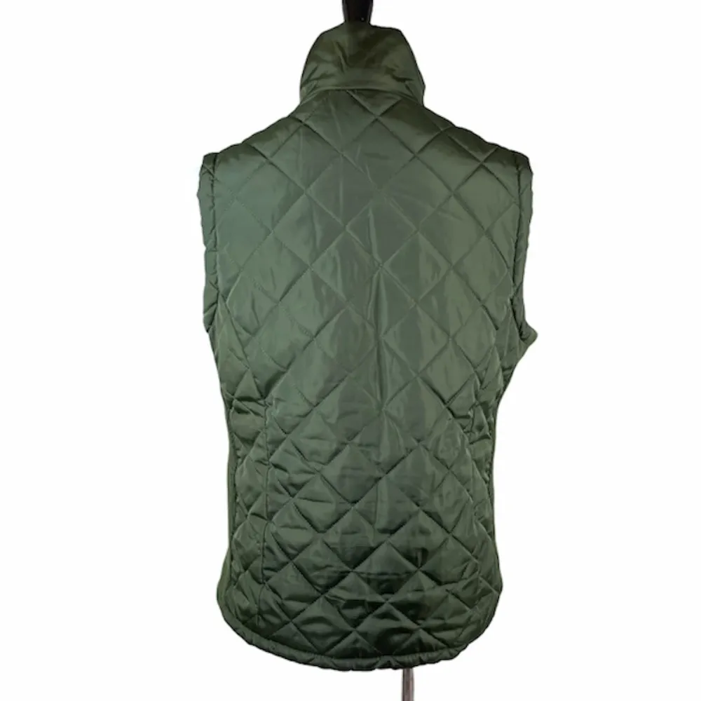 Sierra Quilted Vest, Green, Medium - Image 2