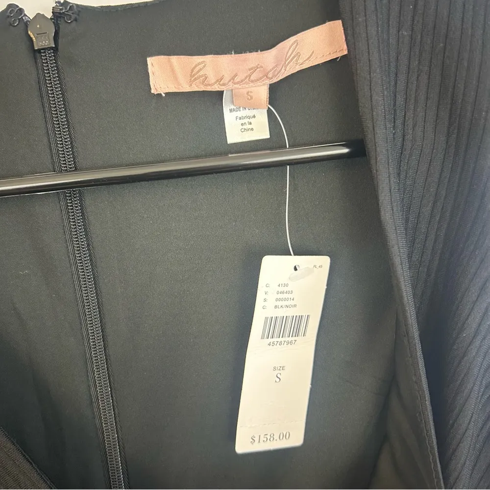 NWT Hutch Black April Cutout Tie Front A-line Sleeveless Dress Size Small - Image 8