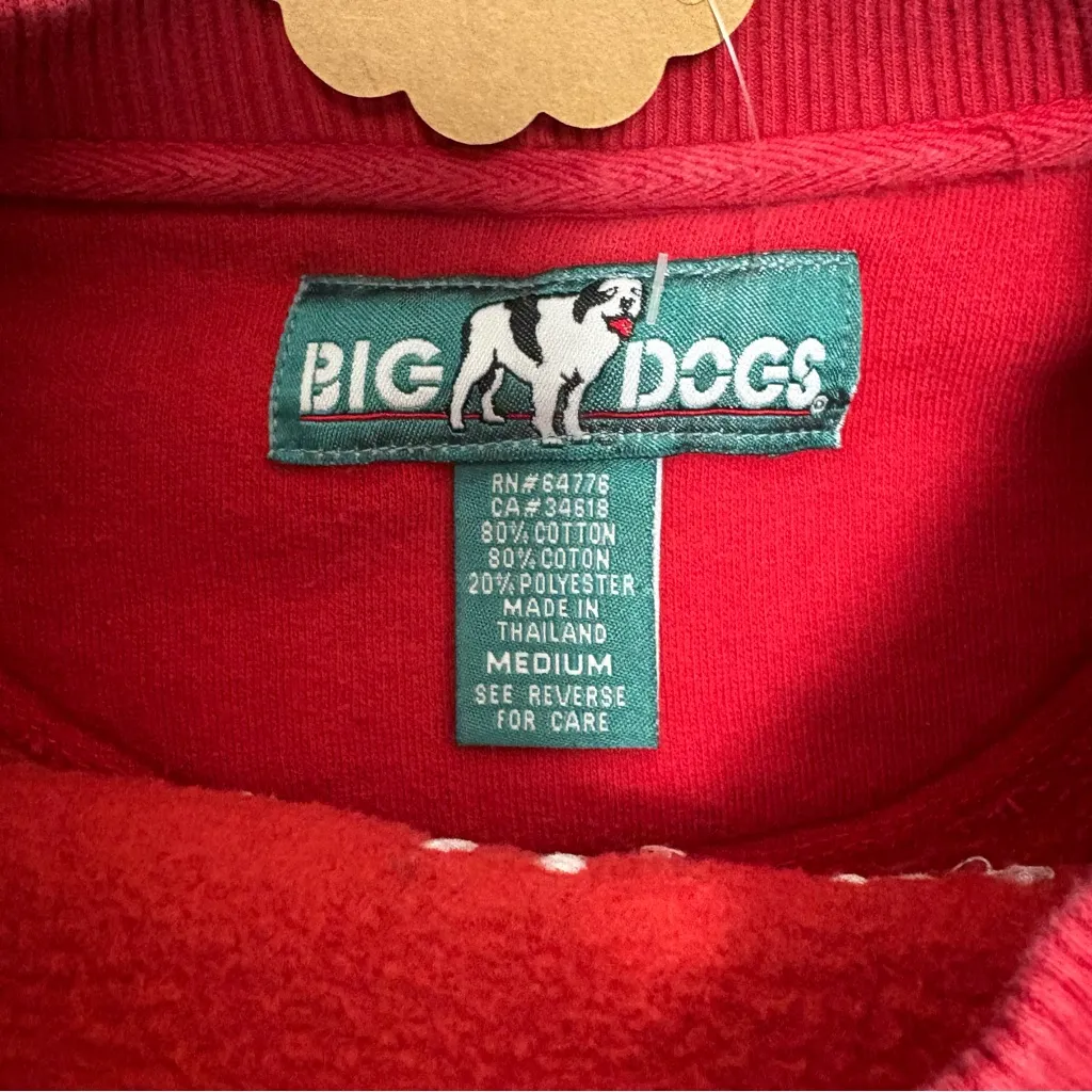 Vintage Big Dogs Crewneck Sweatshirt* - Image 3