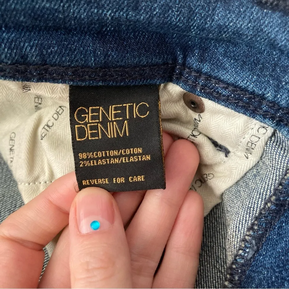 Genetic Denim Low Rise Flare Bellbottom Jeans Size 30 - Image 12
