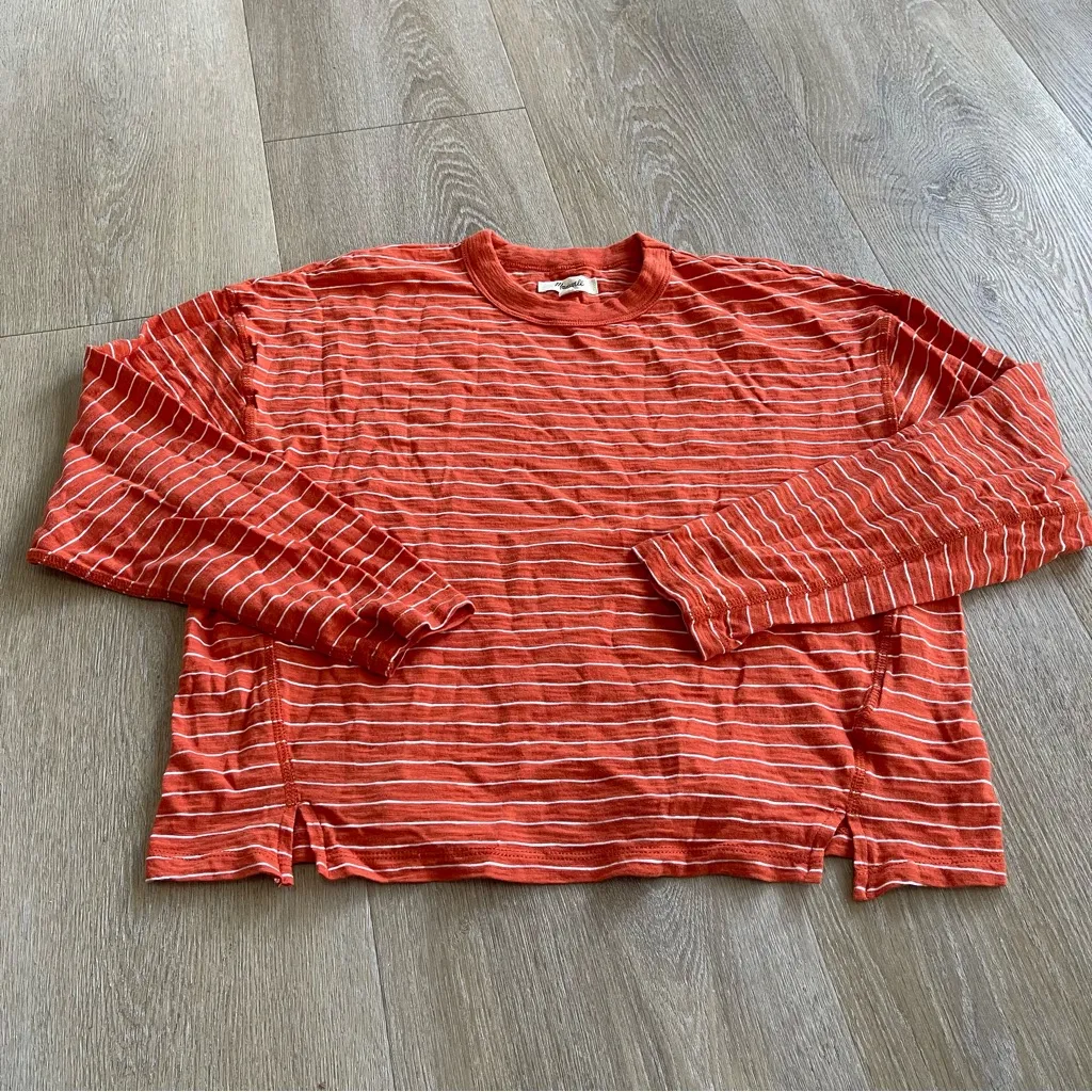 Madewell Slub Relaxed Long-Sleeve Tee - Image 2