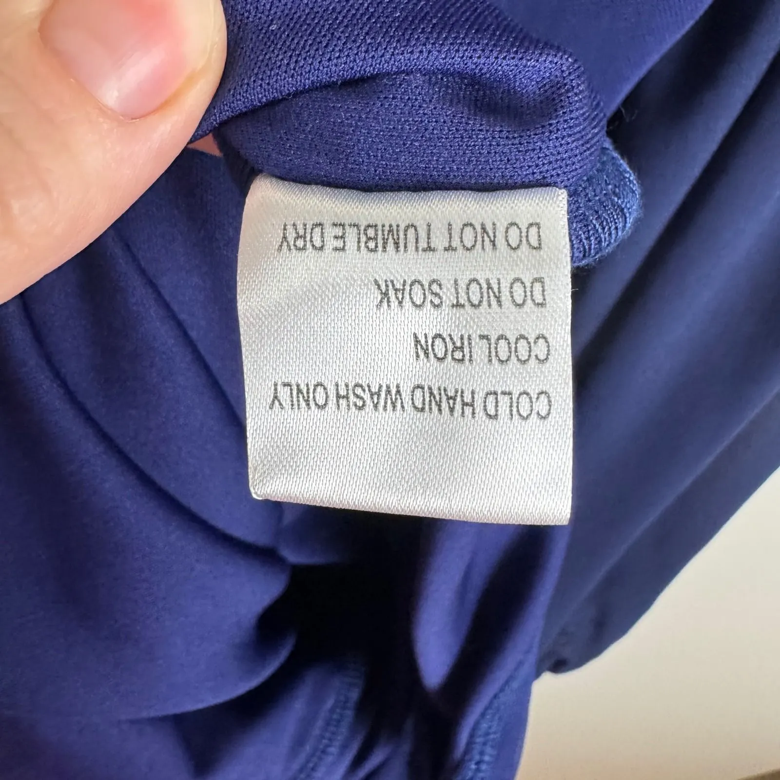 Hello Molly Bodycon Dress Size XS Blue One Shoulder Long Sleeve‎ Ruched Party - Image 7