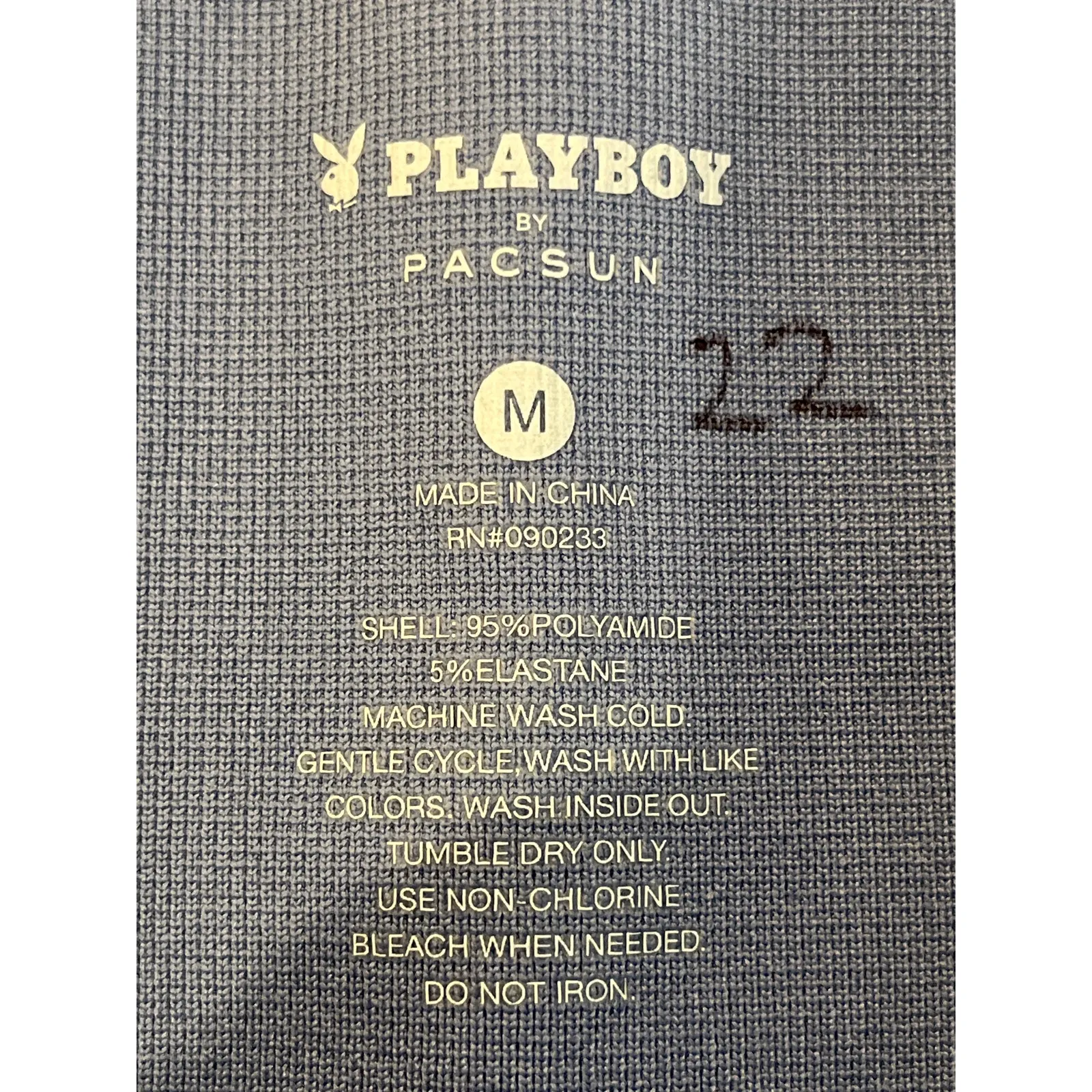 PacSun x‎ Playboy NEW Medium Blue Leggings - Image 5