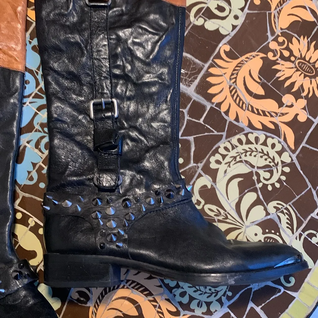 SAM EDELMAN PARK LEATHER BOOT Sz:6.5 - Image 4