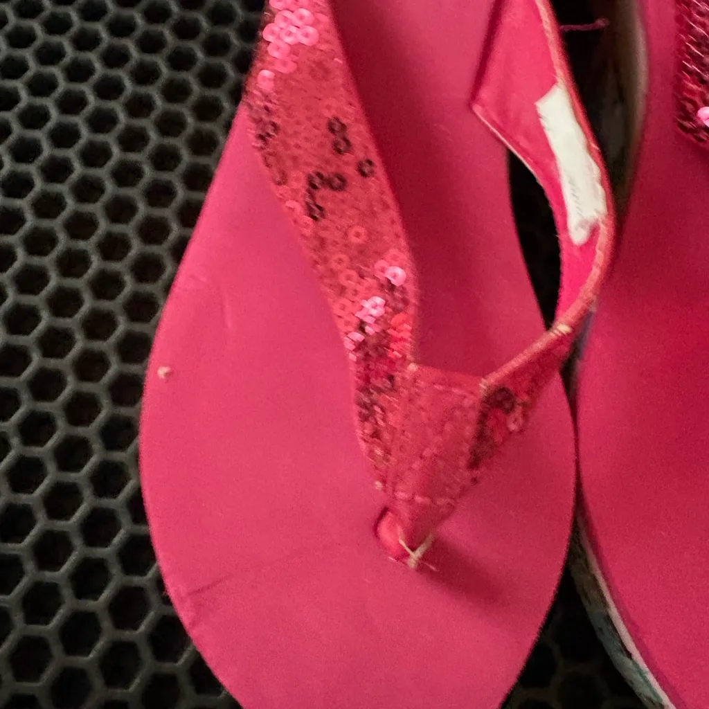 Nicole Lee Pink wedge Sandals - Image 10