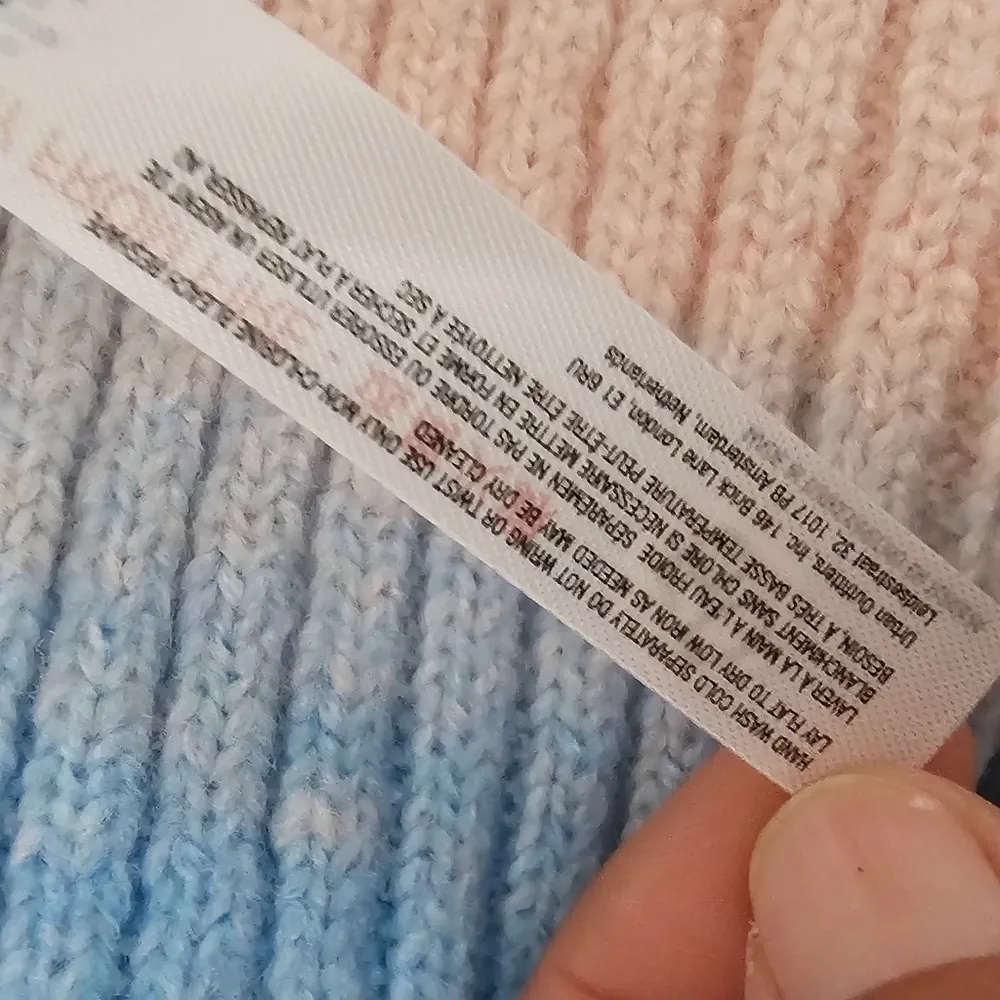 UO Out From Under Pastel Striped Sherbert Sweater Tank Size Large - Image 7