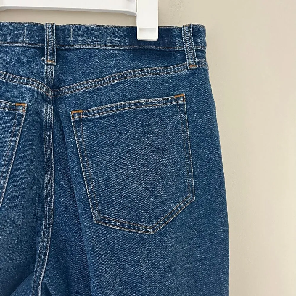 Abercrombie & Fitch Ankle Straight Ultra High Rise Jeans Sz 31 - Image 7