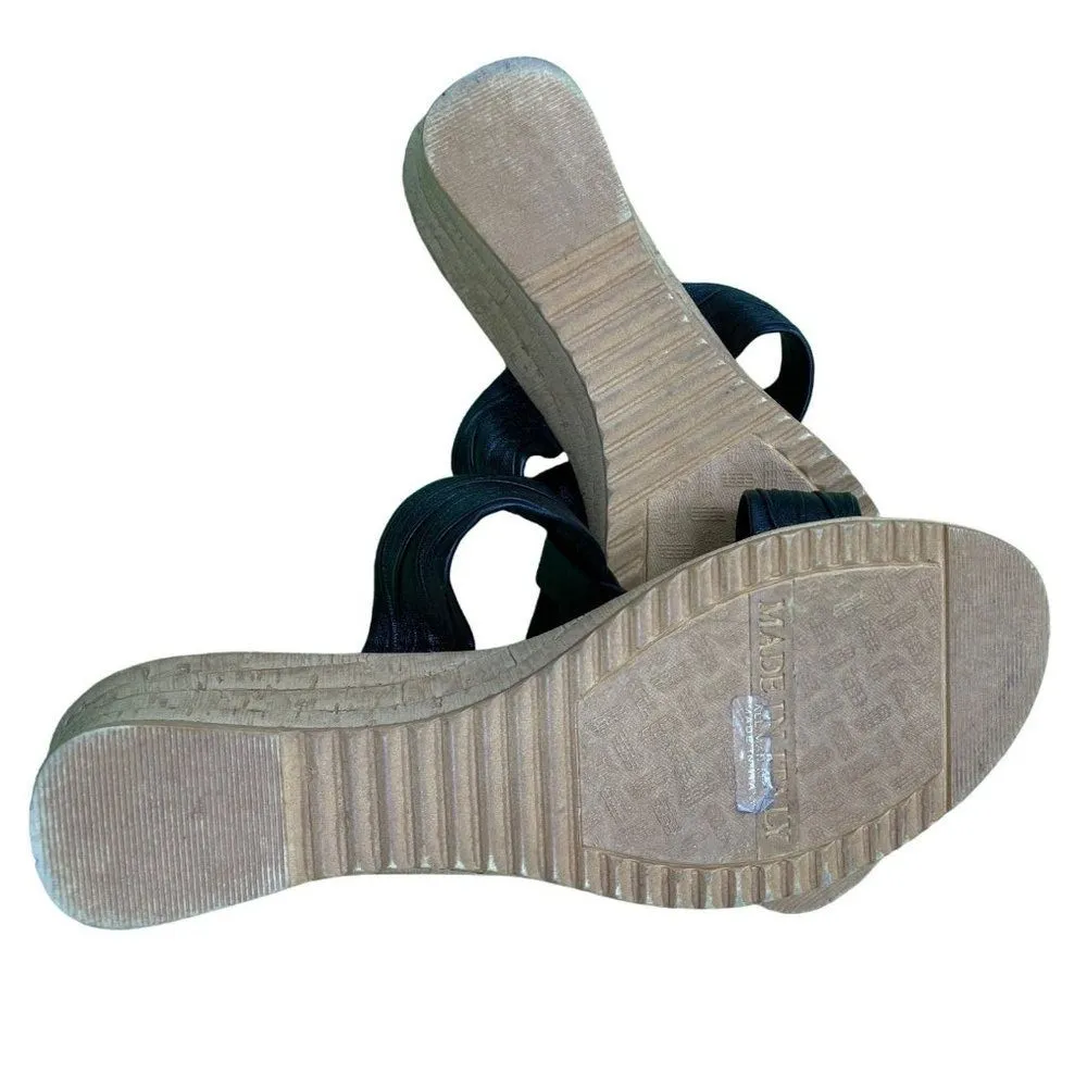 Italian Shoemakers Women's Black Shoes/Sandals Size9 SKU 1006 - Image 6