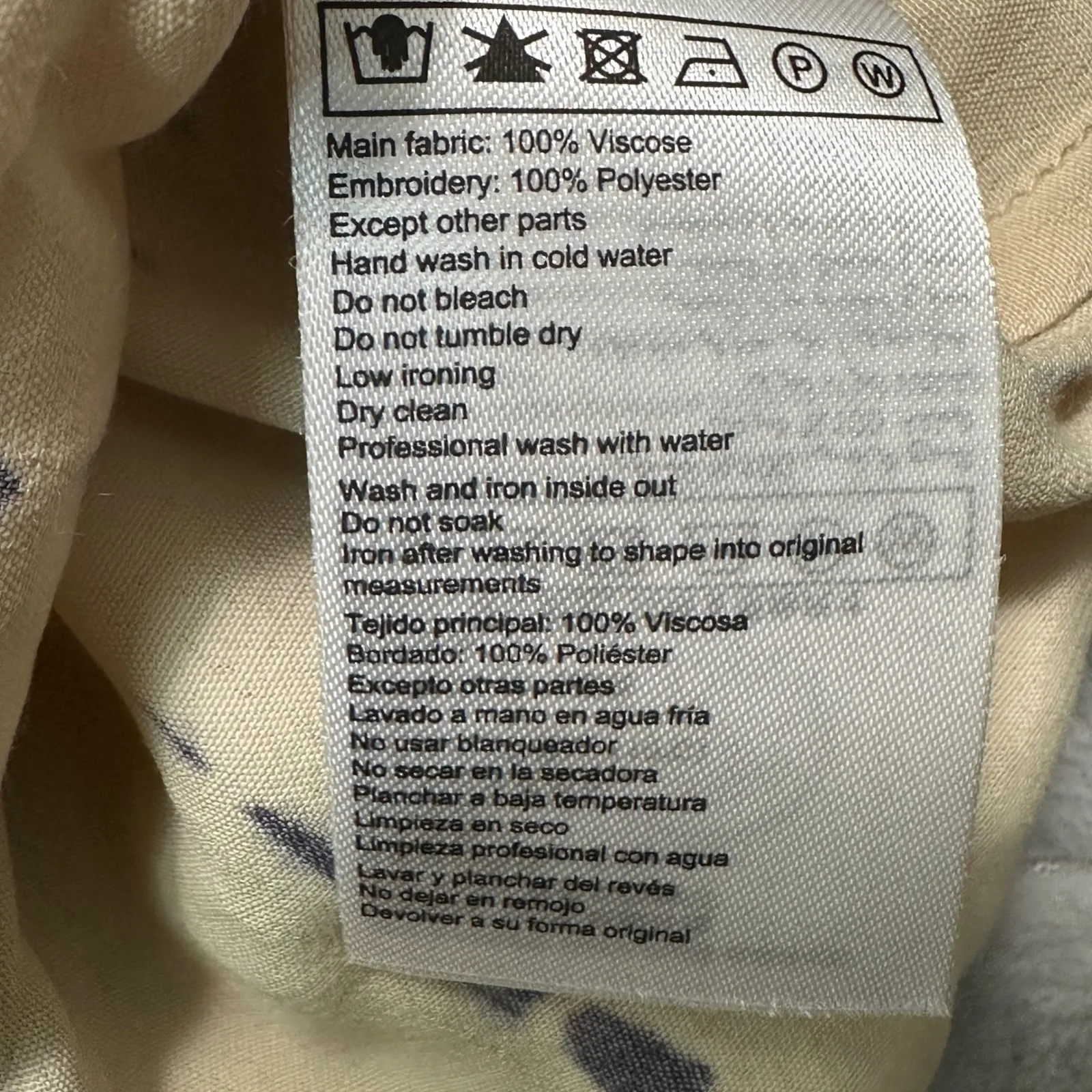 Ba&sh‎ Women Top S SS24 Sold Out Boho Embroidered Peasant Blouse Vanille $350 - Image 6