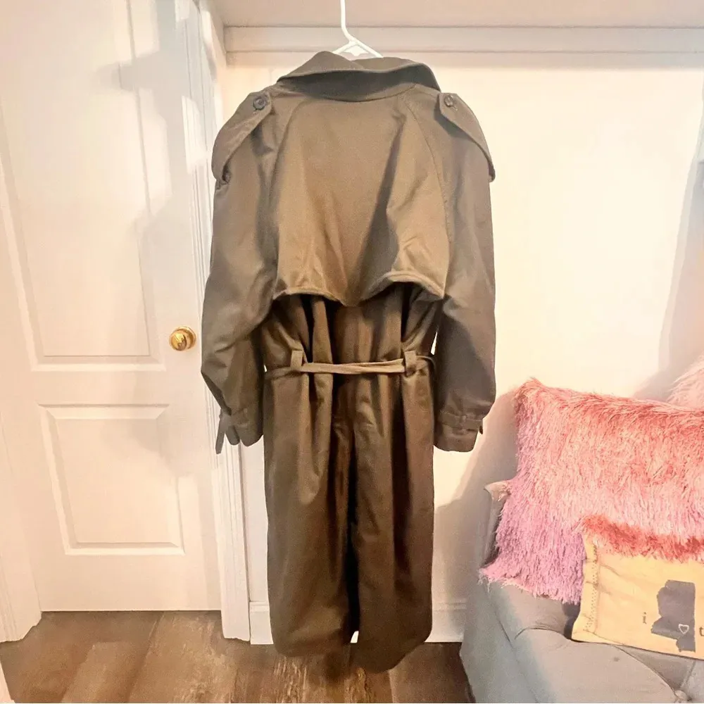 FINAL PRICE Vintage Pierre Cardin European Style Trench Coat - Image 4