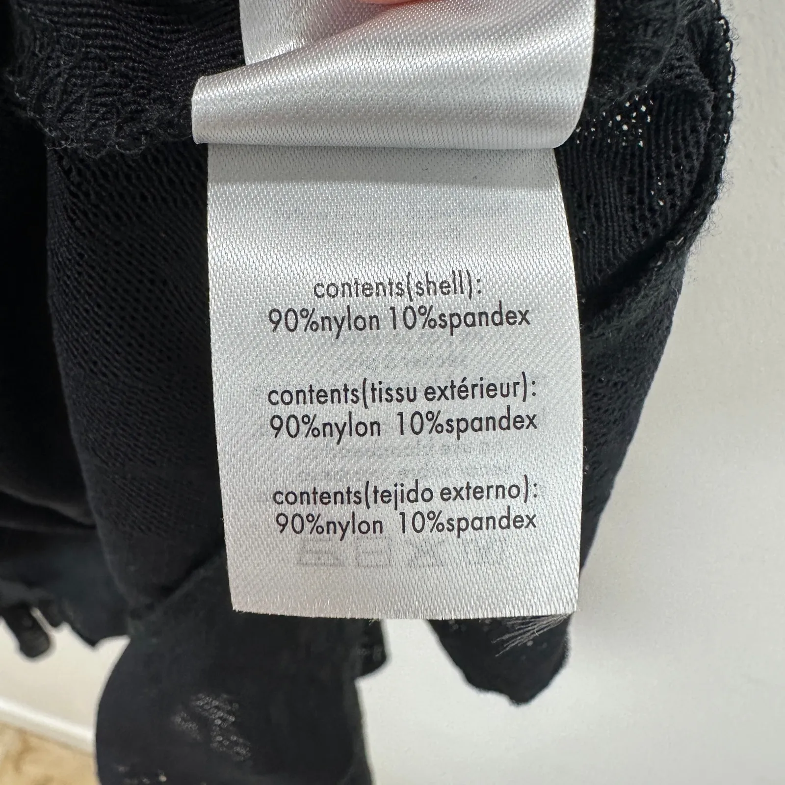 WeWoreWhat Ruffle Midi Lace Skirt Asymmetrical Hem Sheer Boho Black XXS NWT - Image 13