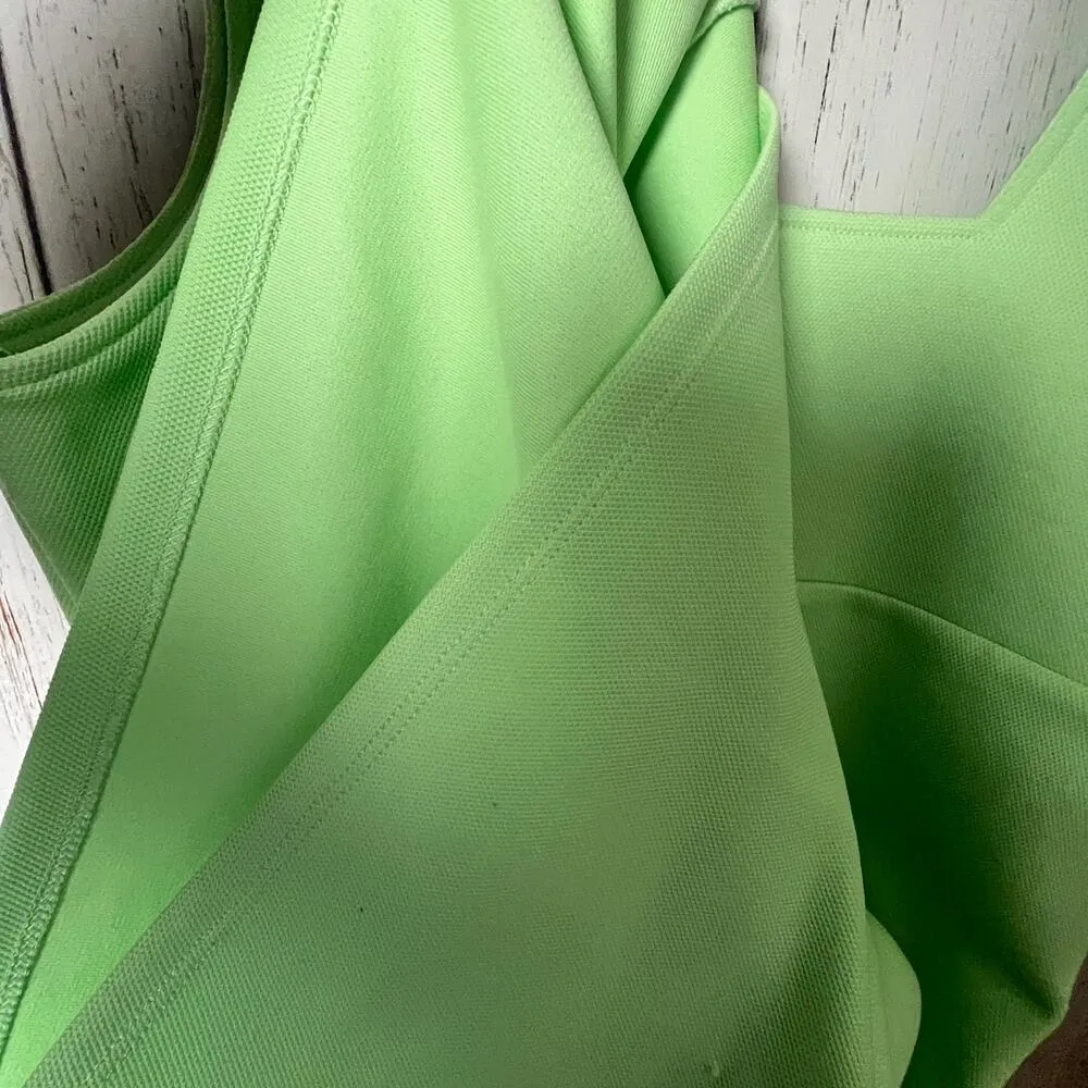 Zara  Lotto Women's Limited Edition Capsule Green Dress Sz L NWT - Image 6