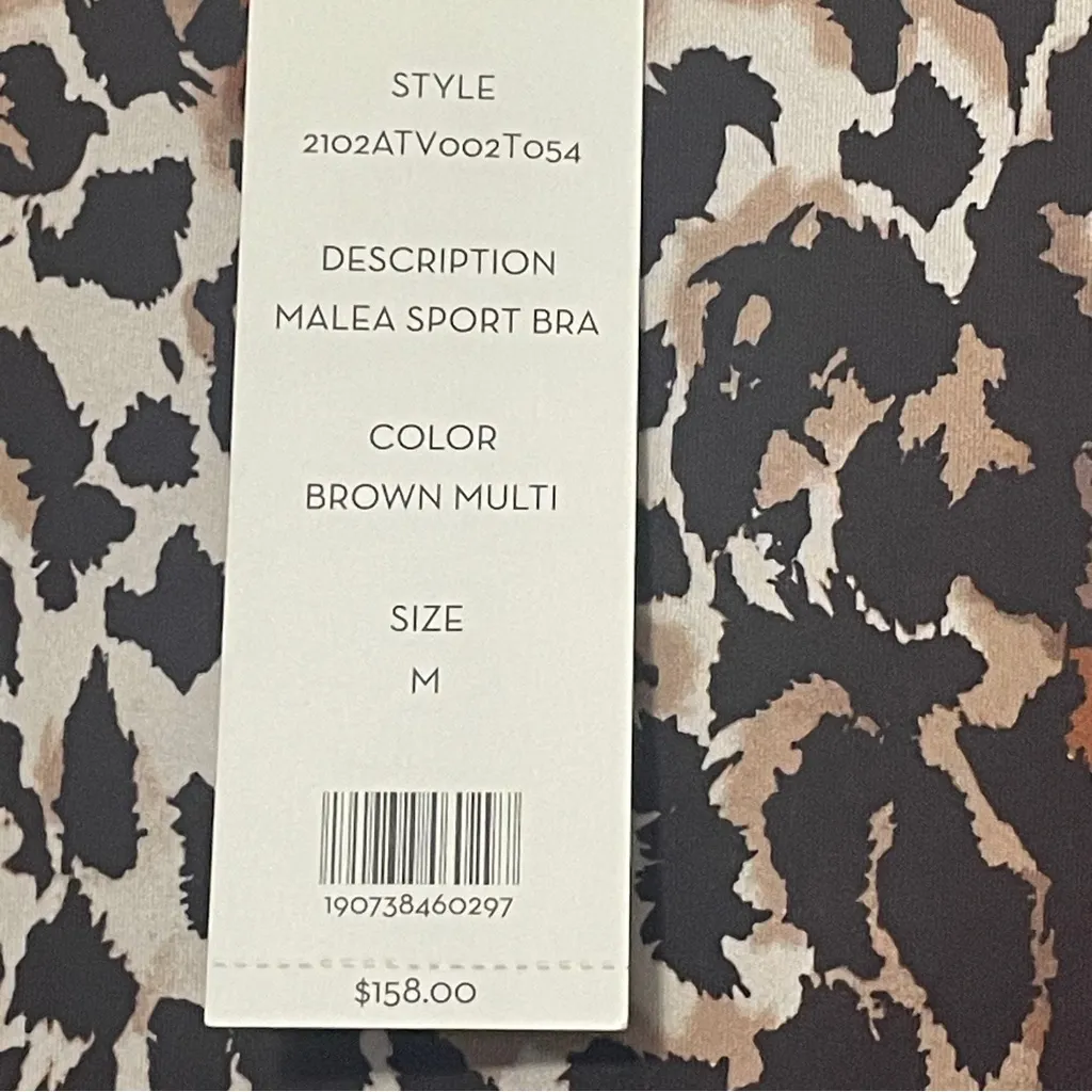 NWT Veronica Beard Malea Sports Bra | Size: Medium - Image 6