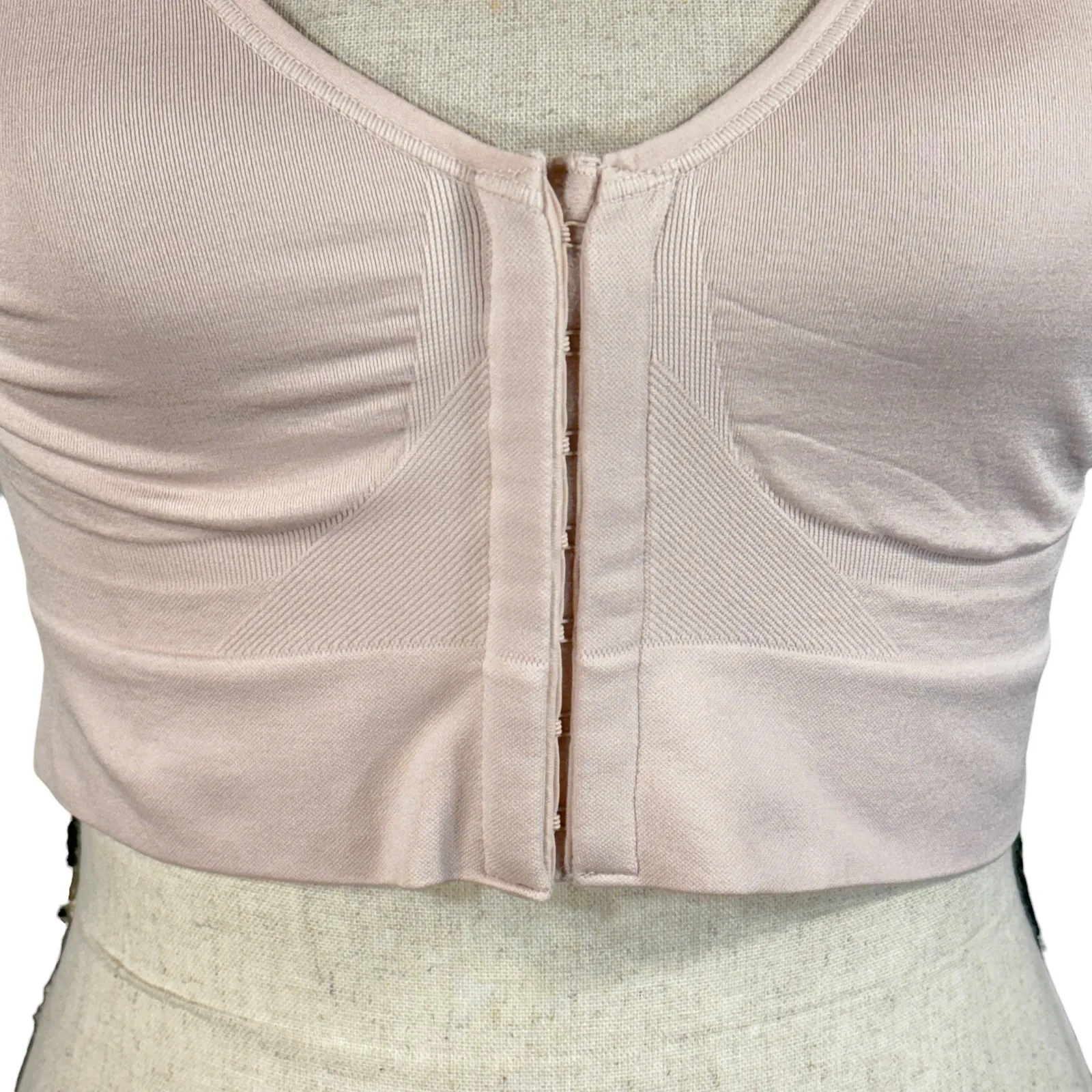 Just My Size Hanes 3X-Large Pure Comfort Bra Front Close Stretch Unlined Wicking - Image 2