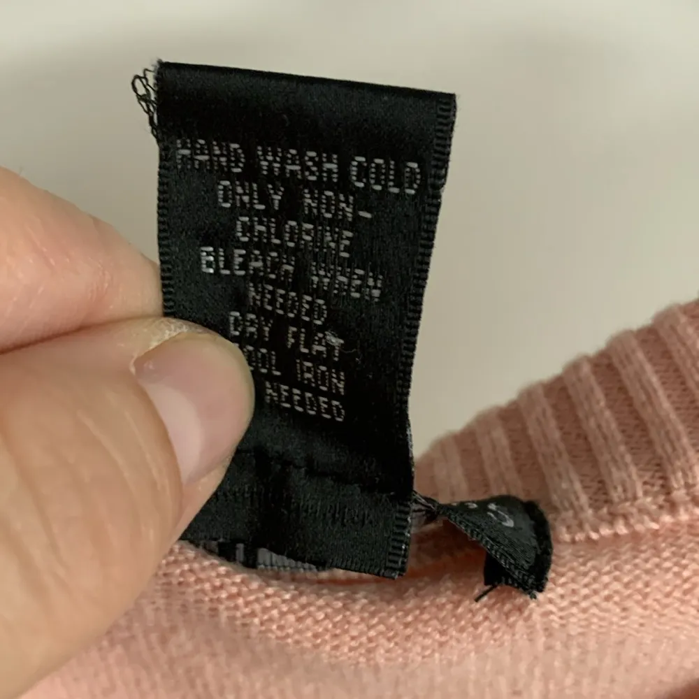 Design 365 Tie Dye Cold Shoulder Sweater Size 2X Pink - Image 3