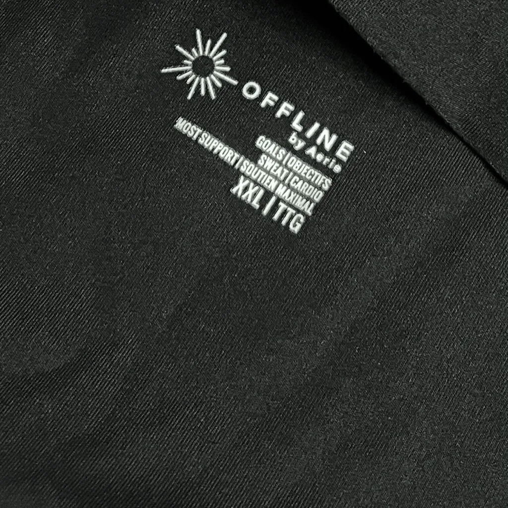 Offline by Aerie Goals Sweat Cardio Sports Bra – Most Support
Size: XXL - Image 3