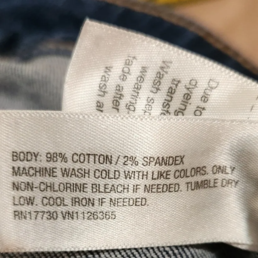 Ava & Viv Blue Denim Medium Wash Classic Stretch High Rise Flare Jeans Size 18 - Image 9