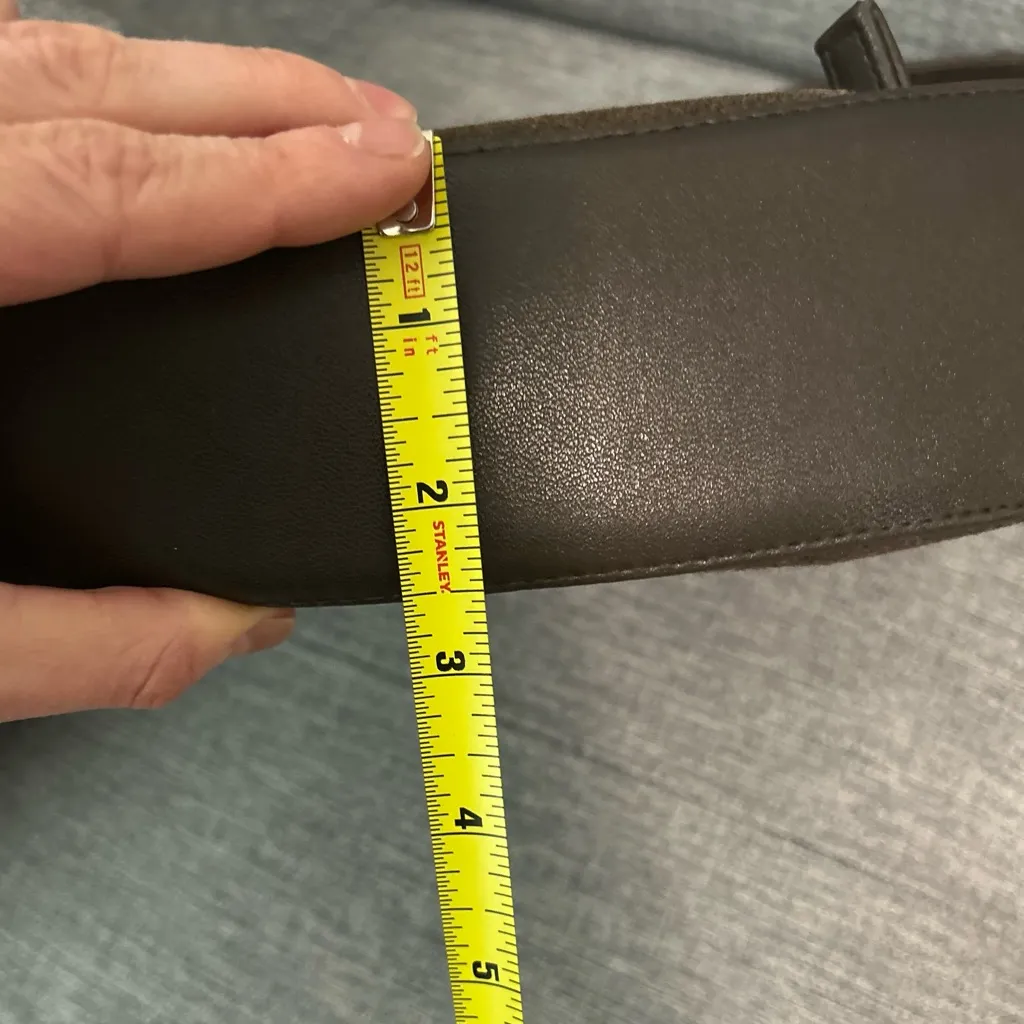 Croft & Barrow Dark Brown Shoulder Bag Purse - Image 11