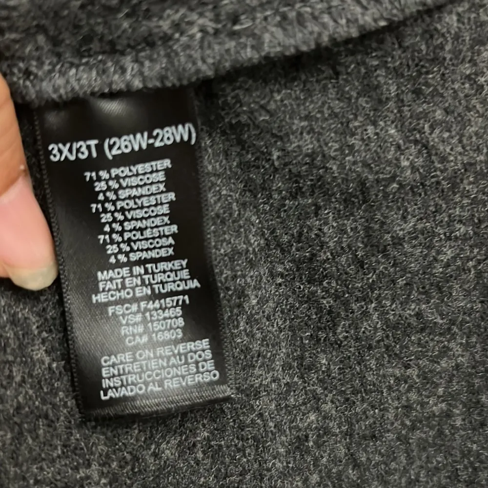 NWOT 1X 3X Studio 1886 Grey Cowel Neck Sweater Dress with pockets - Image 15