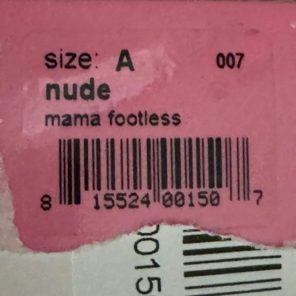 MAMA SPANX Maternity Footless Supportive Pantyhose Shaper Shapewear Nude NWT A Tan Size XS - Image 3