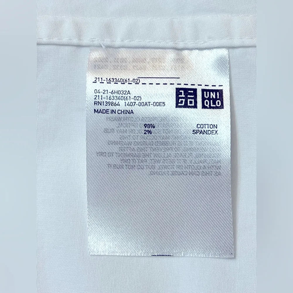 White Button Front Cotton Blend Blazer Jacket Size XS
Never worn - Image 5