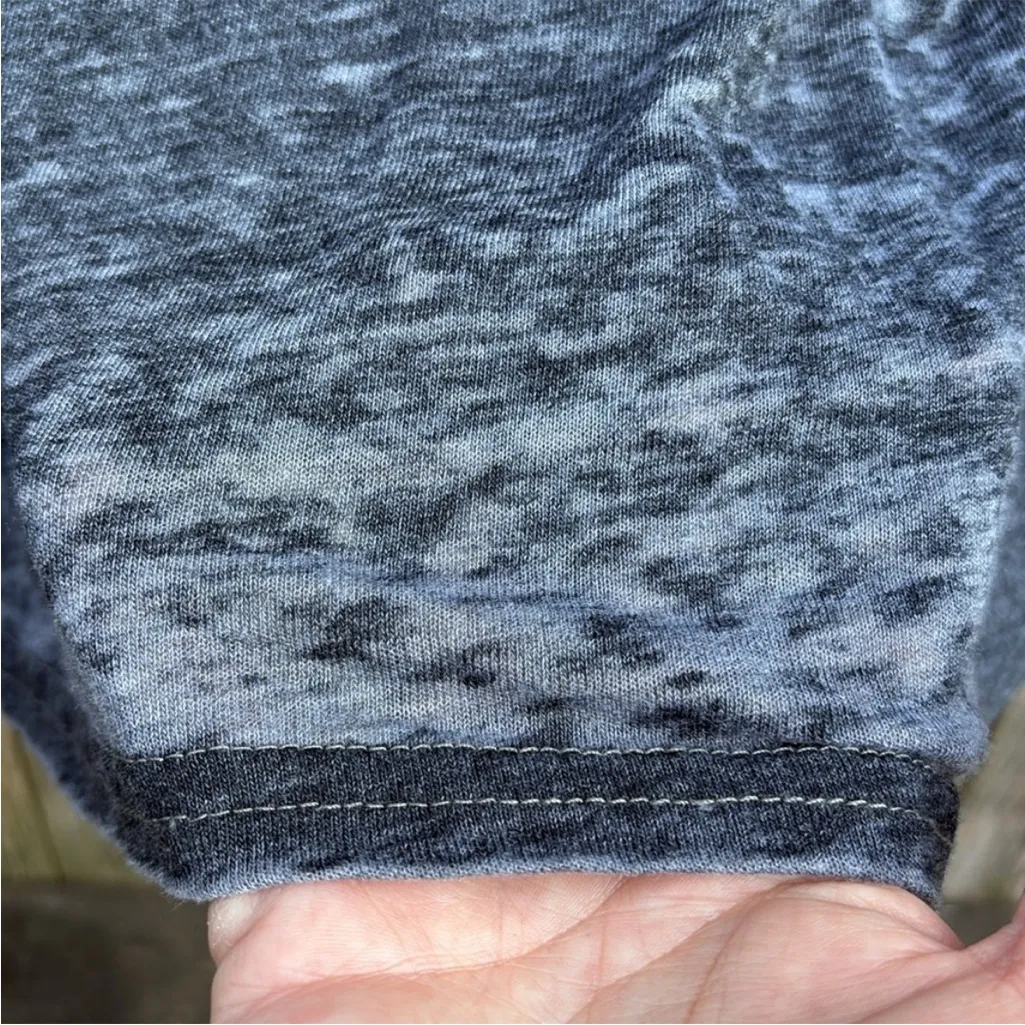 NWT CHASER Ride or Die Graphic BurnOut Tee Grey Generous Small - Image 3