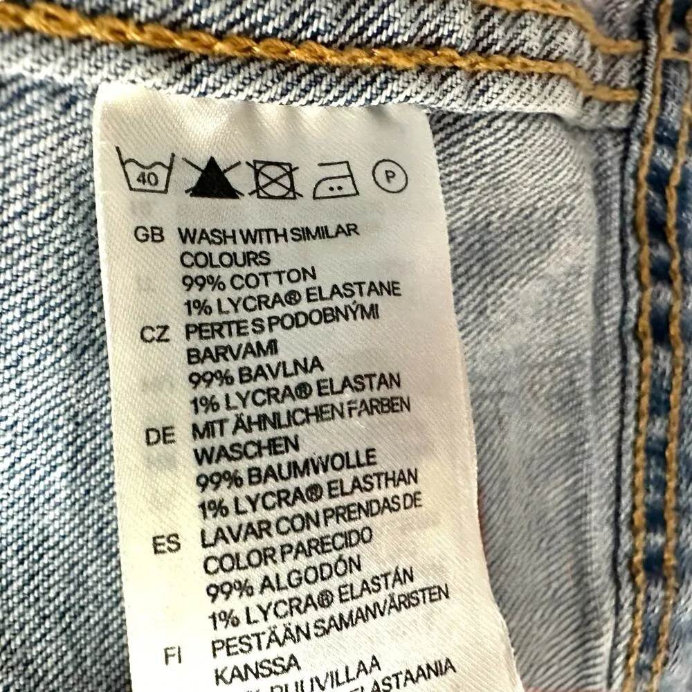 Now Denim Limited Edition Garment Jacket Size 4 Blue - Image 3